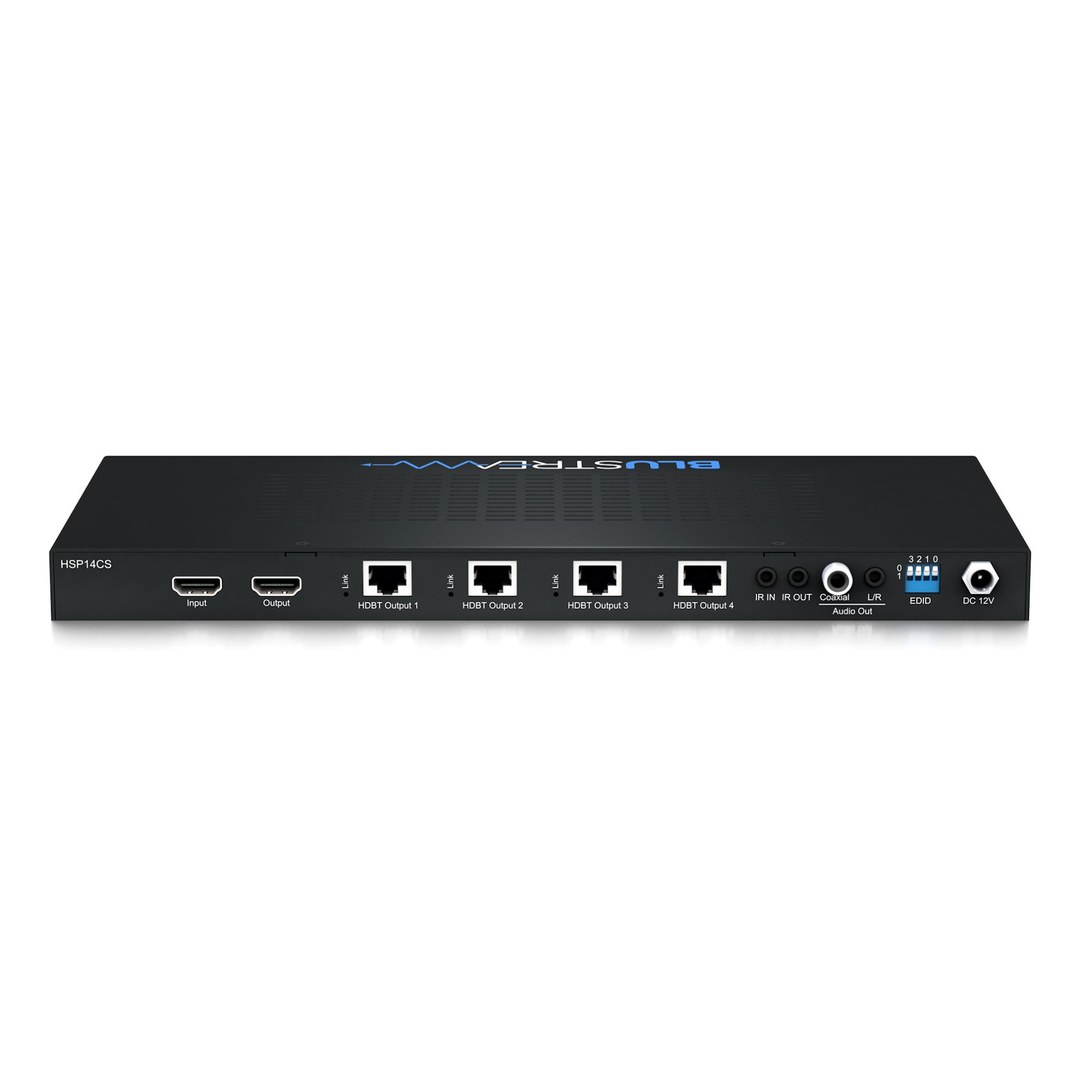 מפצל BLUSTREAM HSP14CS 4-Way HDBaseT CSC – תמונה 4