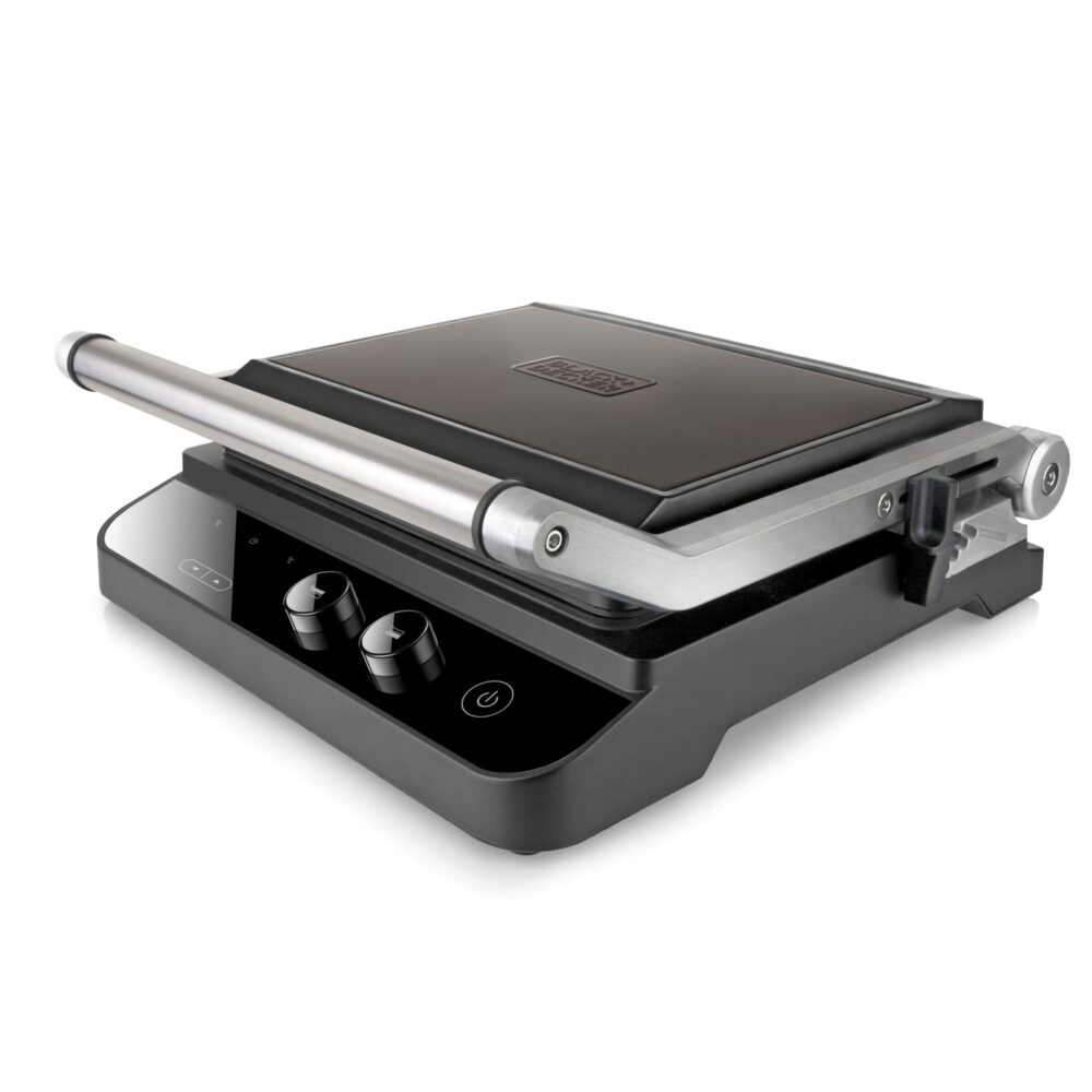 טוסטר גריל חשמלי 2200W בגימור נירוסטה BLACK&DECKER BXGR2000E
