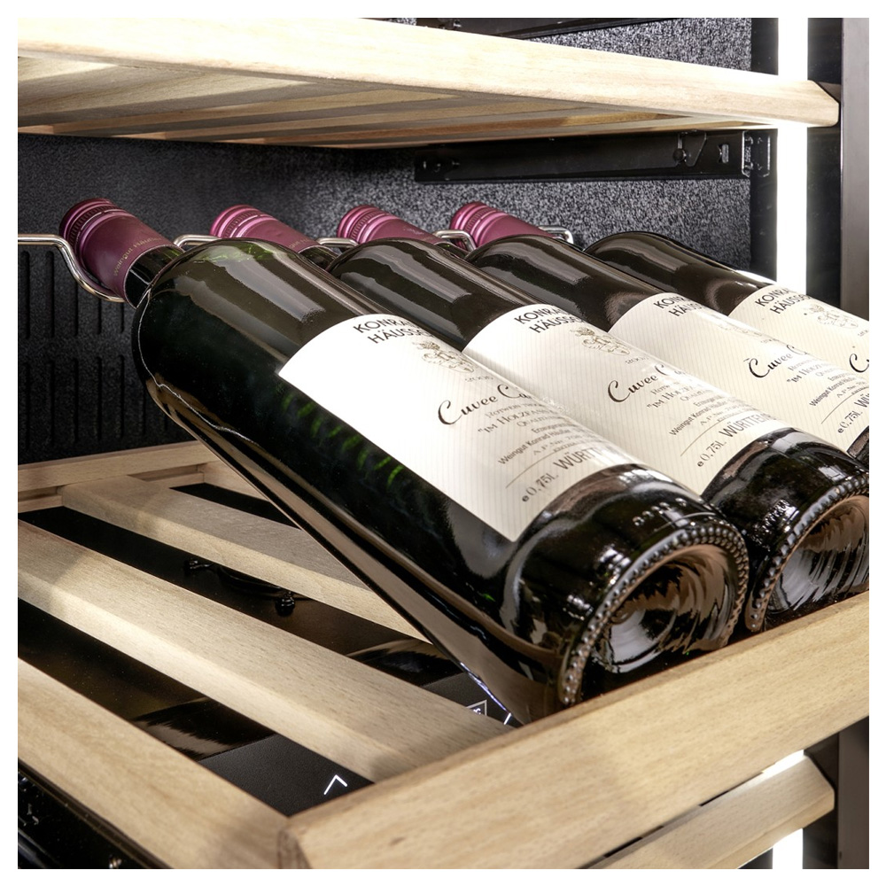מקרר יין CASO WINE DELUXE WD 24 ל-24 בקבוקים עם טכנולוגיה מתקדמת ואמינות גבוהה – תמונה 4