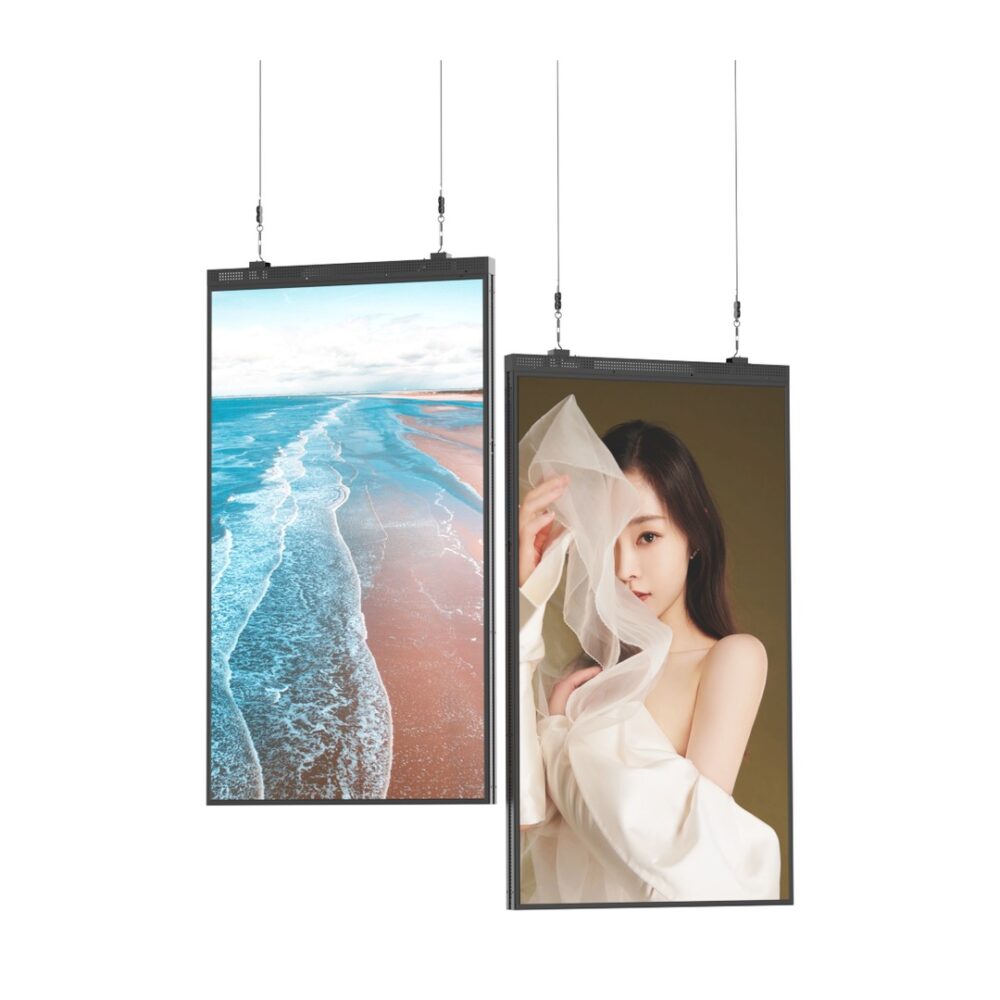 מסך TARGET DISPLAY דגם 65SW1000 דו צדדי בגודל 65 אינץ' LCD