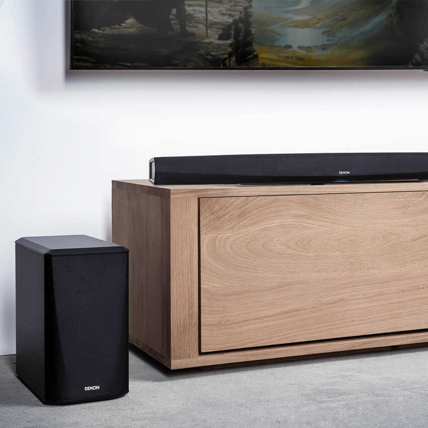 מקרן קול DENON דגם DHTS516HBKE2 עם סאב וופר אלחוטי – תמונה 6