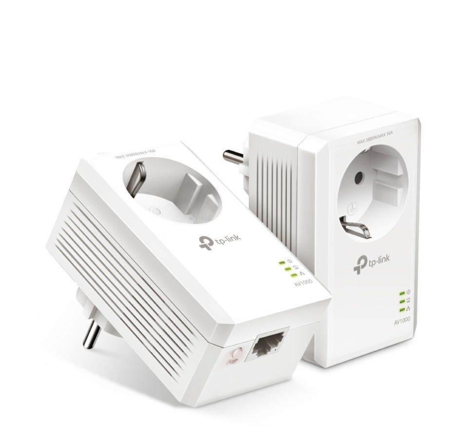 מתאם רשת על גבי רשת החשמל TP-LINK TL-PA7017P AV1000