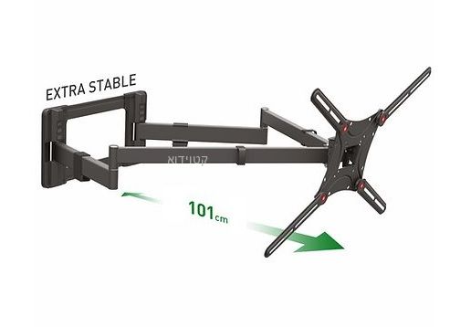 זרוע כפולה 4 תנועות למסכים דגם BARKAN BM464XL מבית זרועות ברקן