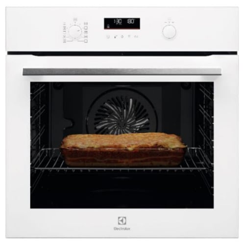 תנור אפיה בילד אין ELECTROLUX דגם EOP6526V עם זכוכית לבנה למראה מודרני