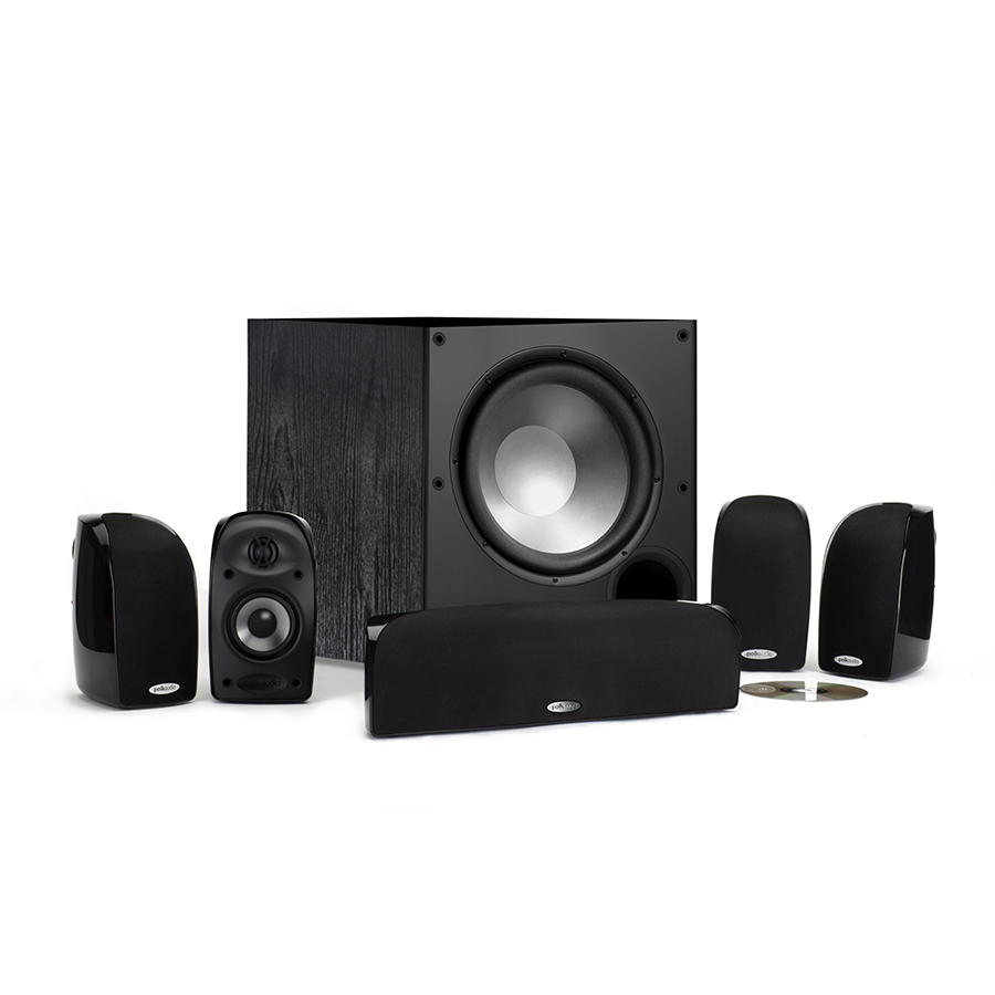 סט רמקולים סטליטים עם סאב וופר POLK AUDIO TL-1600 שחור