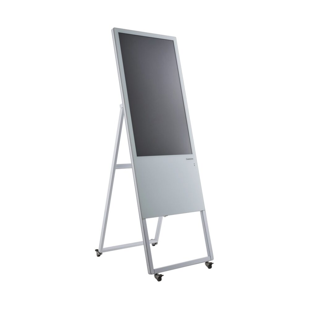 מסך מידע ופרסום נייד TARGET DISPLAY דגם 32PD1000W צבע לבן