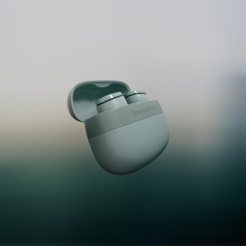 אוזניות In-Ear ירוקות Bowers & Wilkins Pi6 Forest Green ANC – תמונה 8