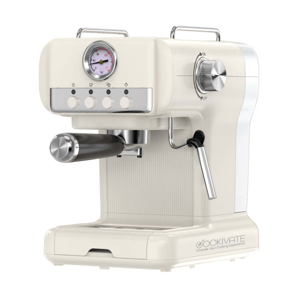 מכונת אספרסו רטרו COOKIVATE דגם CAFEZZA-RETRO 20Bar 700-840W