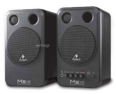 רמקולים מוניטורים מוגברים Behringer MS16