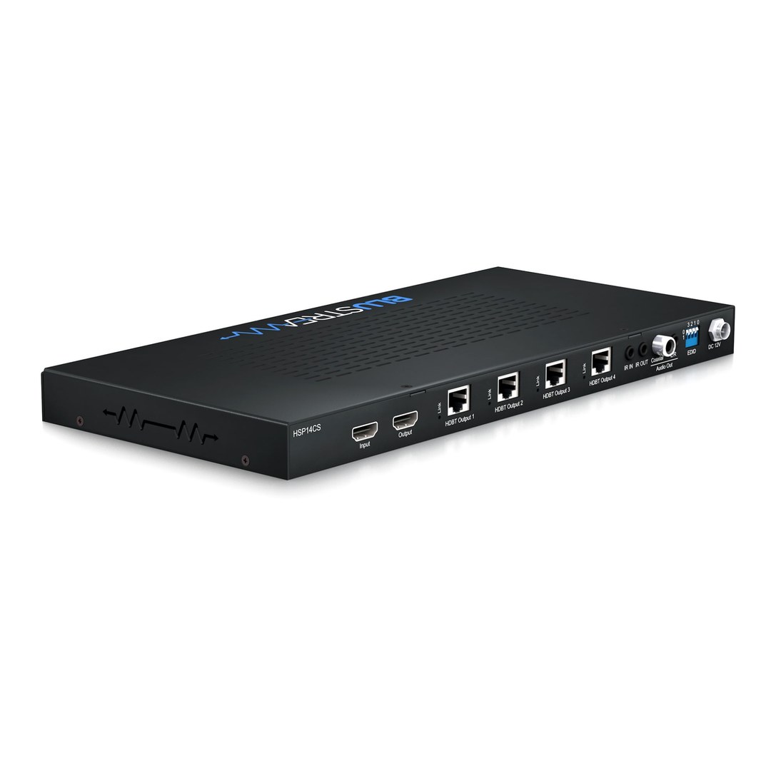 מפצל BLUSTREAM HSP14CS 4-Way HDBaseT CSC – תמונה 2