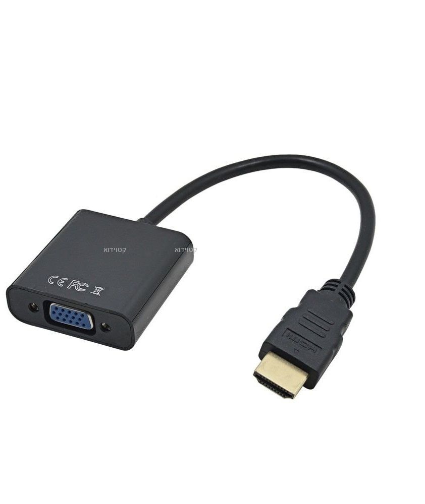 קופסת המרה HDMI2VGA מ HDMI ל VGA כניסת מחשב