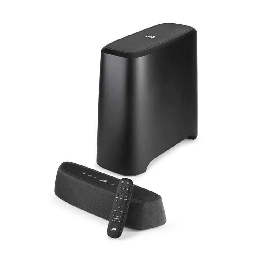 מקרן קול POLK AUDIO MAG-MINI-AX עם סאב אלחוטי דולבי אטמוס