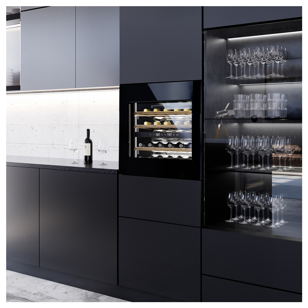 מקרר יין CASO WINE DELUXE WD 24 ל-24 בקבוקים עם טכנולוגיה מתקדמת ואמינות גבוהה – תמונה 3
