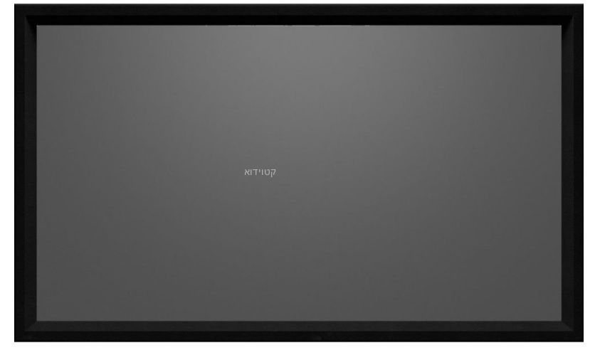 מסך מסגרת קבועה 240X135 עם בד אפור VISION SCREENS FIXFRAME108GV