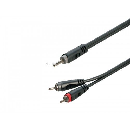 כבל אודיו 3 מטר 2RCA-PL3.5