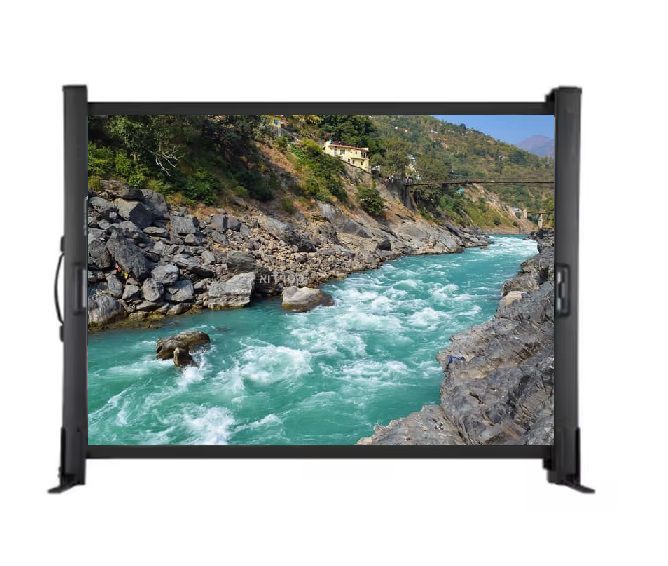 מסך הקרנה שולחני נייד 50" AVLINE