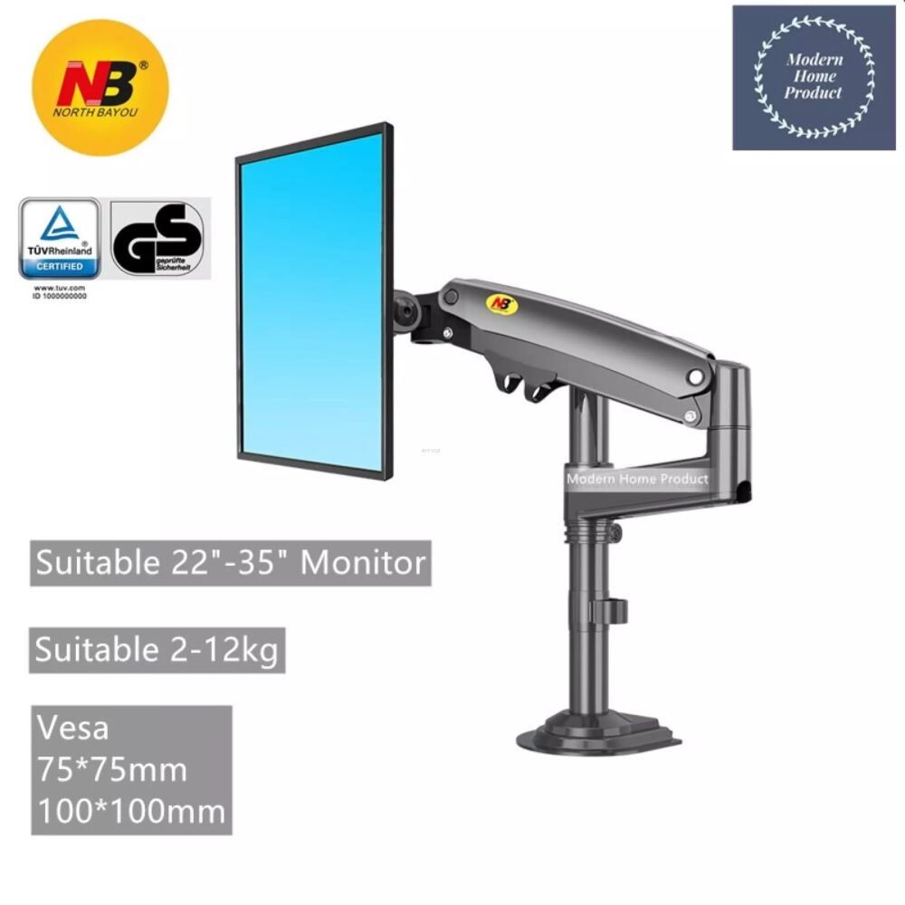זרוע שולחנית מפרקית למסך 17"-32" North Bayou NB H-100