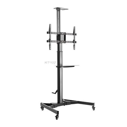 עגלה ניידת למסך עם גלגלים TTV03H-46TW