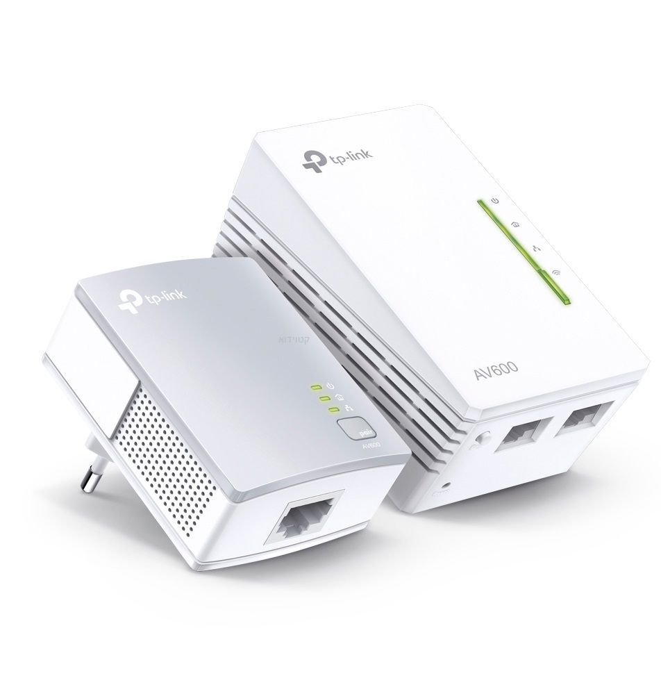 מתאם רשת על גבי רשת החשמל TP-LINK TL-WPA4220 WIFI