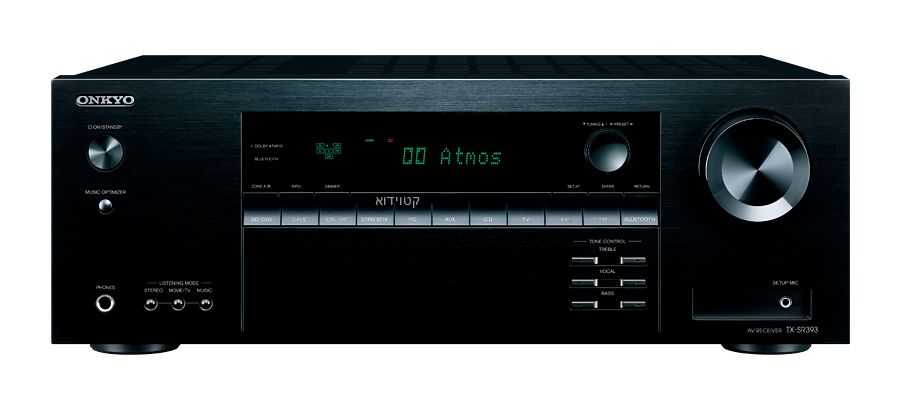 רסיבר קולנוע ביתי 5.2 ערוצים ONKYO TX-SR393