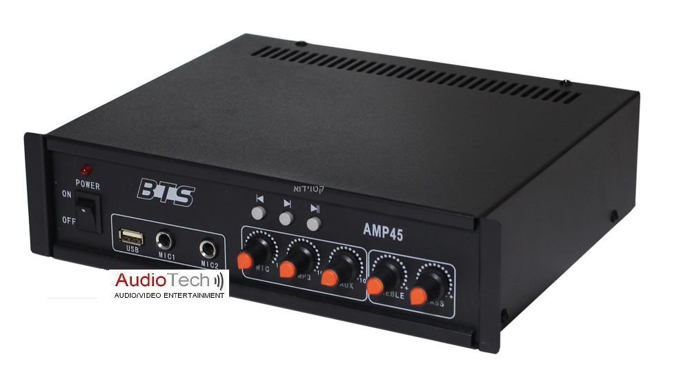 מגבר כריזה BTS AMP45