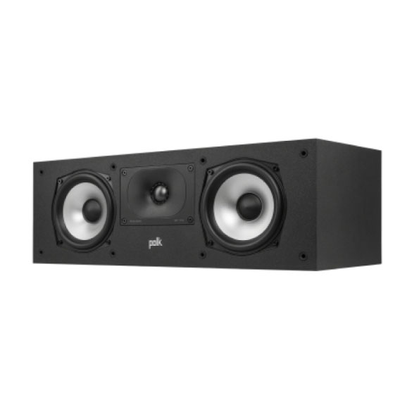 רמקול סנטר POLK AUDIO דגם MXT30CBK מסדרת MONITOR שחור