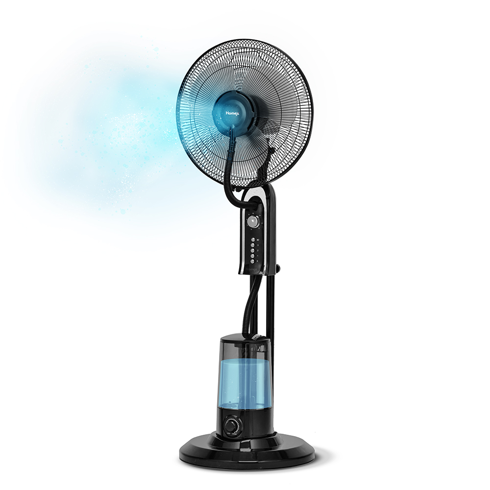 מאוורר רצפתי HOMEX דגם HF-32 עם מיכל מים 3.2L עוצמתי ושקט