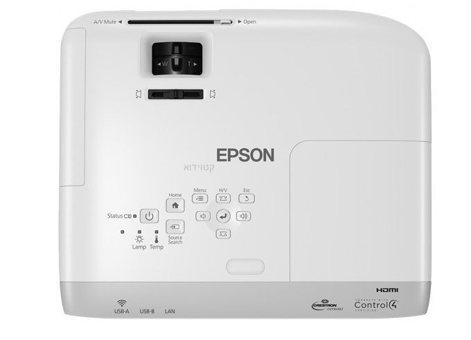 מקרן EPSON EB-X39 כולל מתקן מסך – תמונה 3