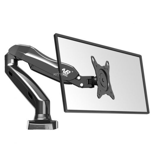 זרוע שולחנית מפרקית ארגונומית למסך מחשב 17"-30" NB F80 North Bayou