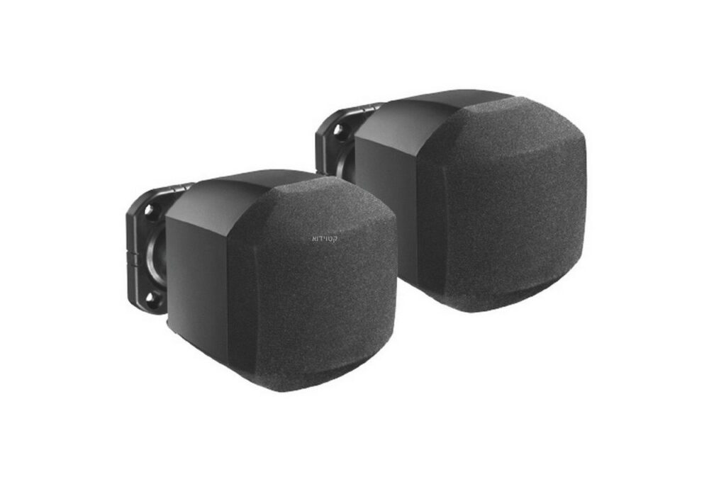 זוג רמקולים קומפקטיים שחורים JADE 316