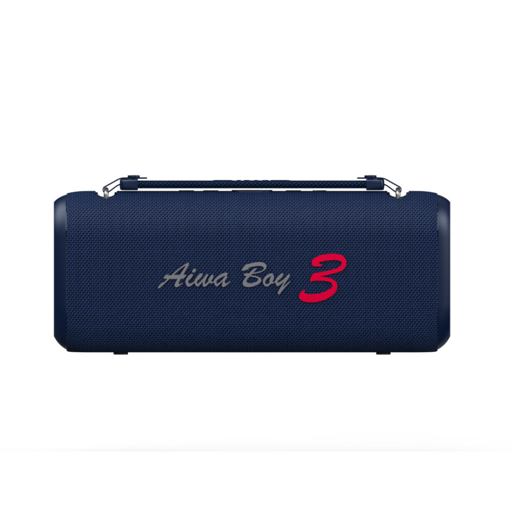 רמקול נייד AIWA AW-BB18-BLUE עוצמתי 95W עם חיבור USB כחול 5.3BT IP65
